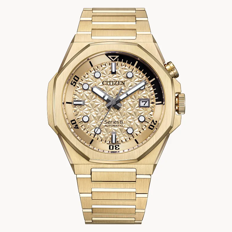 Series8 890 City Lights Gold-Tone Dial Stainless Steel Bracelet Series8 890 City Lights Gold-Tone Dial Stainless Steel Bracelet
